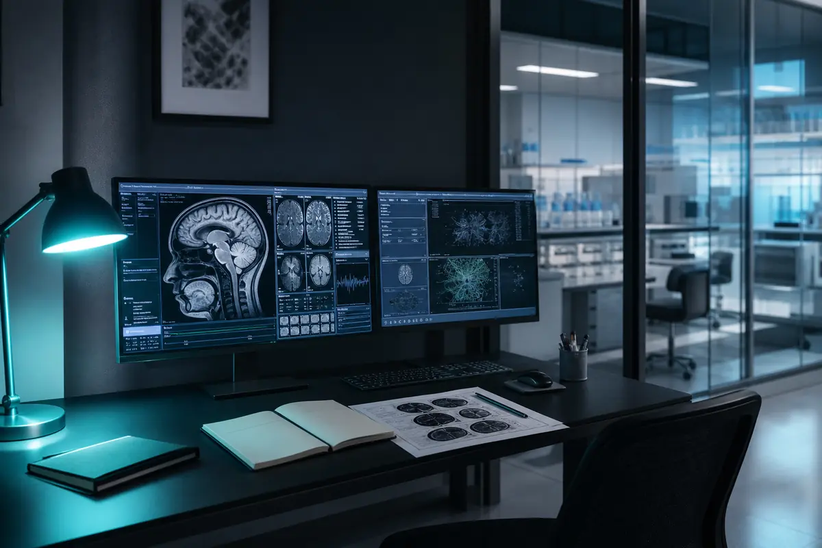 Early workspace: imaging and research workbench